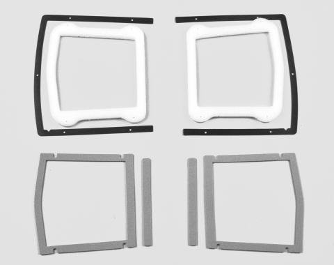 Detroit Muscle Technologies Mopar A Body 67 Dart Taillight Gaskets with Bezel Gaskets ADA6767TL01