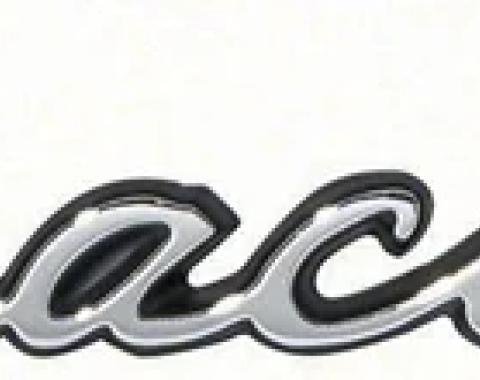 AMD Fender Emblem with Black Trim, "Barracuda", 68 & 70 Barracuda K-2786559