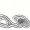 AMD Fender Emblem with Black Trim, "Barracuda", 68 & 70 Barracuda K-2786559