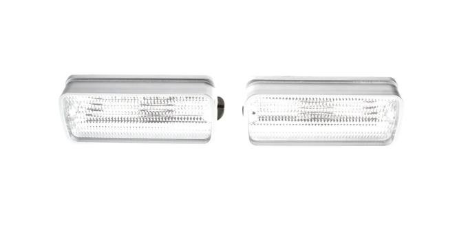 AMD Park Lamp Lenses and Gaskets, Clear, Pair, 73-74 Dart (except 74 SE) X135-2073-P