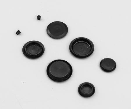 Detroit Muscle Technologies A Body 67-72 Barracuda Dart Valiant 8pc Door Hole Plug Set Plugs AXX6772BP01