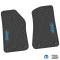 FlexTread 18-24 Jeep Wrangler JL/JLU/Gladiator/4xe Floor Mats (2pc) w/ Jeep Logo NGTT06011