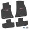 FlexTread 11-24 Dodge Challenger RWD Floor Mats (4pc) w/ T/A Logo - Black / NGCV53034