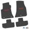 FlexTread 11-24 Dodge Challenger RWD Floor Mats (4pc) w/ HEMI Logo - Black / NGCV53042