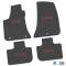 FlexTread 11-23 Dodge Charger RWD Floor Mats (4pc) w/ SRT Logo - Black / NGCV55035