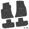 FlexTread 11-24 Dodge Challenger RWD Floor Mats (4pc) w/ Hellcat Logo - Black / NGCV53038