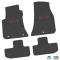 FlexTread 11-24 Dodge Challenger RWD Floor Mats (4pc) w/ R/T (08-14) Logo - Black / NGCV53032