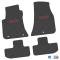 FlexTread 11-24 Dodge Challenger RWD Floor Mats (4pc) w/ SRT Logo - Black / NGCV53035