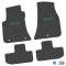FlexTread 11-24 Dodge Challenger RWD Floor Mats (4pc) w/ SRT Logo - Black / NGCV53035