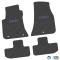 FlexTread 11-24 Dodge Challenger RWD Floor Mats (4pc) w/ T/A Logo - Black / NGCV53034
