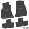 FlexTread 11-24 Dodge Challenger RWD Floor Mats (4pc) w/ T/A Logo - Black / NGCV53034