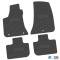 FlexTread 11-23 Dodge Charger RWD Floor Mats (4pc) w/ SRT Logo - Black / NGCV55035