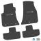 FlexTread 11-24 Dodge Challenger RWD Floor Mats (4pc) w/ Scat Pack Logo - Black / NGCV53040
