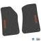 FlexTread 18-24 Jeep Wrangler JL/JLU/4xe Floor Mats (2pc) w/ Wrangler Logo NGTT06024