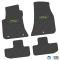 FlexTread 11-24 Dodge Challenger RWD Floor Mats (4pc) w/ R/T (15-24) Logo - Black / NGCV53033