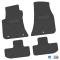 FlexTread 11-24 Dodge Challenger RWD Floor Mats (4pc) w/ SRT Logo - Black / NGCV53035