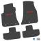 FlexTread 11-24 Dodge Challenger RWD Floor Mats (4pc) w/ T/A Logo - Black / NGCV53034