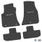 FlexTread 11-24 Dodge Challenger RWD Floor Mats (4pc) w/ Hellcat Logo - Black / NGCV53038