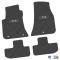 FlexTread 11-24 Dodge Challenger RWD Floor Mats (4pc) w/ T/A Logo - Black / NGCV53034
