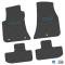 FlexTread 11-24 Dodge Challenger RWD Floor Mats (4pc) w/ SRT Logo - Black / NGCV53035