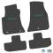 FlexTread 11-24 Dodge Challenger RWD Floor Mats (4pc) w/ R/T (15-24) Logo - Black / NGCV53033