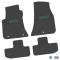 FlexTread 11-24 Dodge Challenger RWD Floor Mats (4pc) w/ Hellcat Logo - Black / NGCV53038