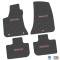 FlexTread 11-23 Dodge Charger RWD Floor Mats (4pc) w/ Hellcat Logo - Black / NGCV55038