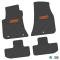 FlexTread 11-24 Dodge Challenger RWD Floor Mats (4pc) w/ 392 HEMI Logo - Black / NGCV53039