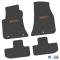 FlexTread 11-24 Dodge Challenger RWD Floor Mats (4pc) w/ SRT Logo - Black / NGCV53035