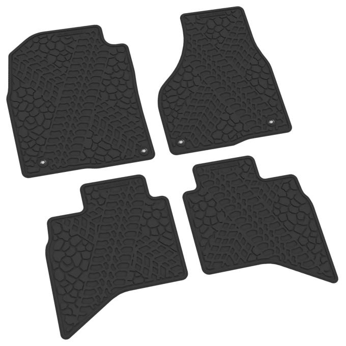 FlexTread 12-18 Dodge Ram 1500 Quad Cab/19-24 Dodge Ram 1500 Classic Quad Cab (4 pc) NGTT12000