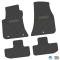 FlexTread 11-24 Dodge Challenger RWD Floor Mats (4pc) w/ Challenger Script Logo - Black / NGCV53028