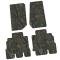 FlexTread 07-13 Jeep Wrangler JKU 4Dr Floor Mats (4pc) NGTT03000