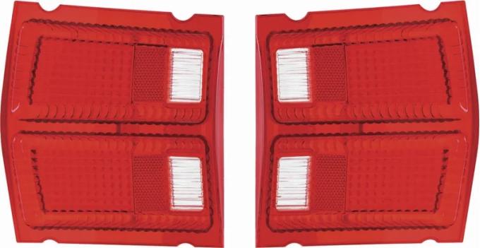 AMD Tail Lamp Lenses LH/RH Pair, 69 Dart K-MA2082