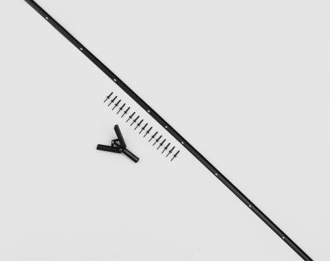 Detroit Muscle Technologies Mopar 08-22 Challenger Hood to Nose Fascia Grille Seal, 16 Rivets, RIVET GUN 68051392AA 68051392AB CHR68051392AB-BUNDLE