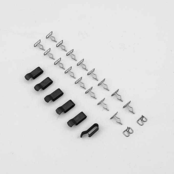 Detroit Muscle Technologies Dodge Truck 72-80 D Series D100 D150 D250 D350 2WD Frame Rail Splash Shield 24pc Clip Set TRK7280SS99