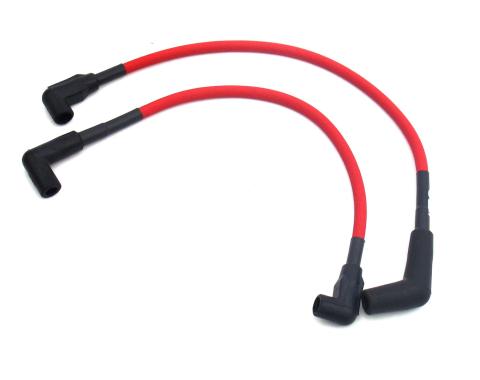JBA Performance Exhaust 2007-11 Jeep Wrangler 3.8L V6 2 Lead Wire 8mm JBA PowerCables&trade; Spark Plug Wire Set (For use with 1528S Exhaust Headers) W1528HT