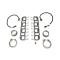 JBA Performance Exhaust 05-20 Chrysler Long Tube 5.7/6.1/6.2/6.4L Silver Ctd 6966SJS