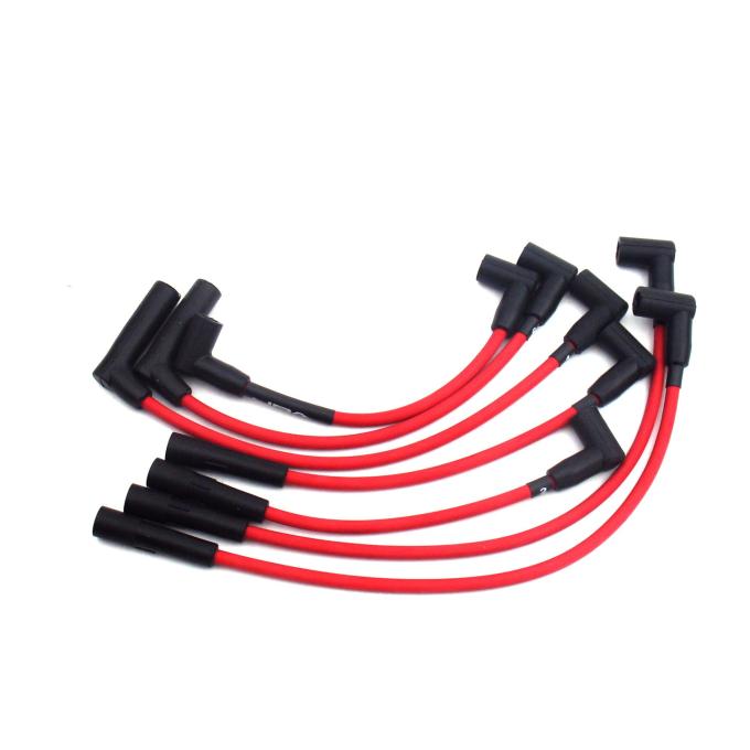 JBA Performance Exhaust 1991-99 Jeep Wrangler 4.0L Inline 6 8mm JBA PowerCables&trade; Spark Plug Wire Set W0526