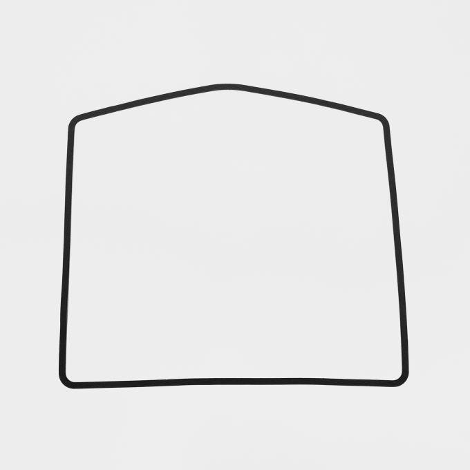 Detroit Muscle Technologies Mopar B Body 71 72 Satellite Air Grabber Door to Hood Seal BSA7172AG01