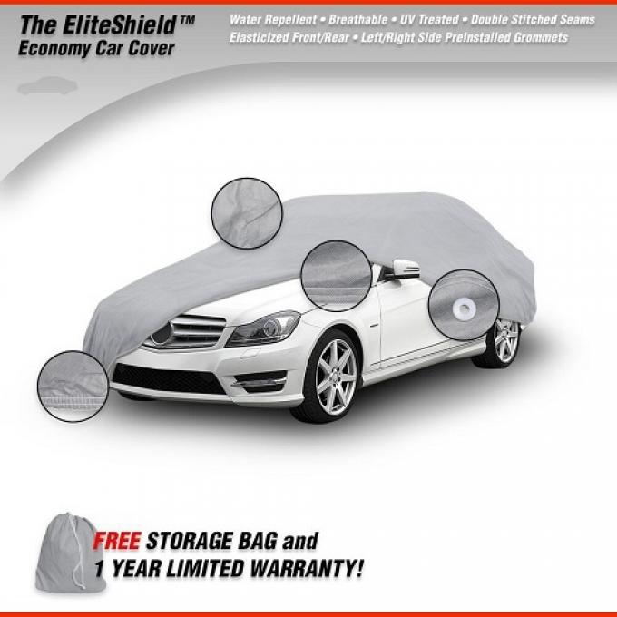 PLYMOUTH BARRACUDA EliteShield Car Cover, Gray, 1965-1974