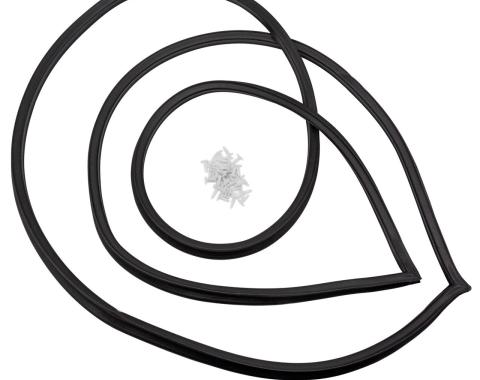 Metro Moulded Parts Door Seal, Side Right Cargo, 78-90 Dodge B-Series (B150/B250/B350) Van, Each. LM 123-VH