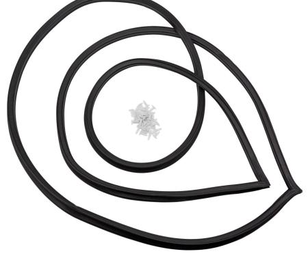 Metro Moulded Parts Door Seal, Side Right Cargo, 78-90 Dodge B-Series (B150/B250/B350) Van, Each. LM 123-VH