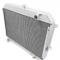 Champion Cooling 4 Row All Aluminum Radiator Made With Aircraft Grade Aluminum MC375