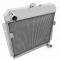 Champion Cooling 2 Row with 1" Tubes All Aluminum Radiator Made With Aircraft Grade Aluminum AE5354