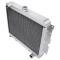 Champion Cooling 4 Row All Aluminum Radiator Made With Aircraft Grade Aluminum MC2374