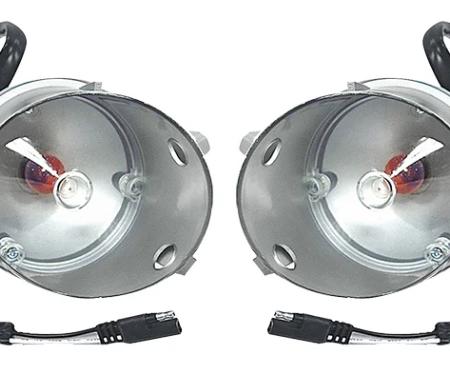 AMD Parking Lamp Assemblies, LH/RH Pair, 70 Plymouth B-Body K-MB5986
