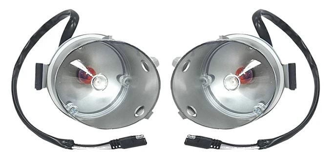 AMD Parking Lamp Assemblies, LH/RH Pair, 70 Plymouth B-Body K-MB5986