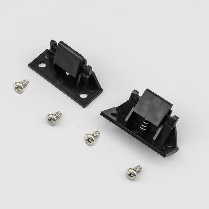 Detroit Muscle Technologies Mopar B Body 71-74, E Body 70-74 Spring Loaded Hood Wedges with SS SCREWS and SPRINGS CHR2949228-2