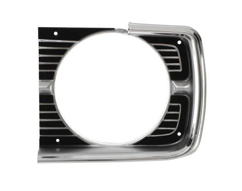 AMD Headlamp Bezel, LH, 68 Dart K-2786669