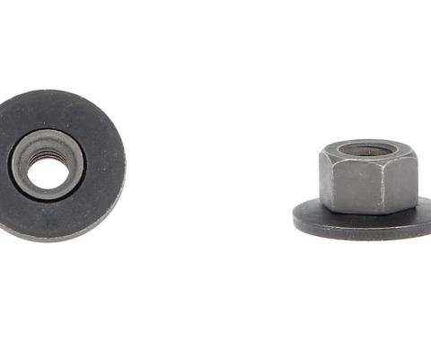 AMD Battery J-Bolt Nuts, Pair, 70-76 Dodge Plymouth A-Body; 70-74 B-Body; 70-74 E-Body F-267P